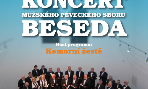 Mužský pěvecký sbor Beseda přivítá jaro koncertem