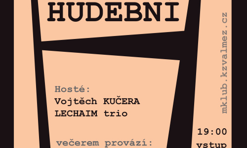 Večer literárně-hudební s hostem Vojtěchem Kučerou