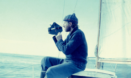 Český mořeplavec Rudolf Krautschneider připluje do Kázetka